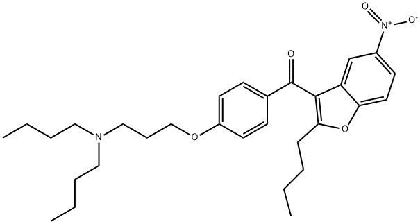 (2-Butyl-5-nitro-3-benzofuranyl)[4-[3-(dibutylamino)propoxy]phenyl]methanon