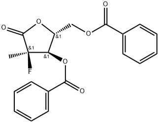 ((2R,3R,4R)-3-(Benzoyloxy)-4-fluor-4-methyl-5-oxotetrahydrofuran-2-yl)methylbenzoat