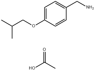 4-(2-Methylpropoxy)benzolmethanaminacetat (1:1)