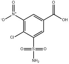 4-Chlor-3-nitro-5-sulfamoylbenzoesäure